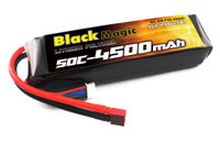 Black Magic 4S LiPo Battery 14.8V 4500mAh 50C with T-Plug (  )