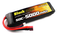 Black Magic 4S LiPo Battery 14.8V 5000mAh 50C with T-Plug (  )