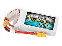 GensAce Soaring LiPo Battery 3S1P 11.1V 1300mAh 30C XT60 (  )