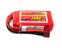 Dinogy Sport LiPo Battery 3S 11.1V 1300mAh 30C T-Plug (  )
