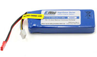 E-Flite 3S LiPo Battery 11.1V 1000mAh 15C JST (  )