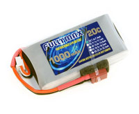 Fullymax LiPo Battery 2S 7.4V 1000mAh 20C T-Plug (  )