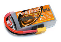 Fullymax LiPo Battery 3S 11.4V 1300mAh 55C High Voltage XT60