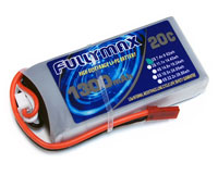 Fullymax LiPo Battery 2S 7.4V 1300mAh 20C JST Plug (  )