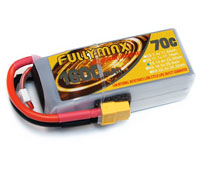 Fullymax LiPo Battery 4S 14.8V 1600mAh 70C XT60 (  )