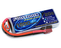 Fullymax LiPo Battery 2S 7.4V 1800mAh 20C T-Plug (  )