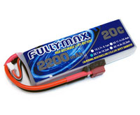 Fullymax LiPo Battery 2S 7.4V 2200mAh 20C T-Plug (  )