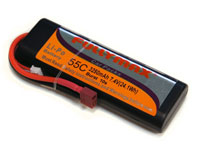 Fullymax LiPo Battery 2S 7.4V 3250mAh 55C Hard Case T-Plug (  )