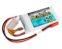 GensAce Soaring LiPo Battery 2S1P 7.4V 450mAh 30C JST-BEC (  )