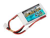 GensAce Soaring LiPo Battery 3S1P 11.1V 450mAh 30C JST-BEC (  )