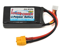 Align MR25/MR25P LiPo Battery 3s1p 11.1V 1300mAh 30C XT60
