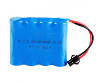 Battery NiCd AA 4.8V 1400mAh YP (  )