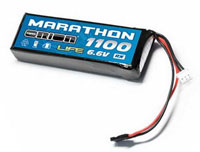 Team Orion Marathon LiFe RX Pack 1100mAh 6.6V 30C Universal Plug (  )