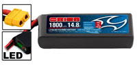 Team Orion Racing Drones LiPo Battery 14.8V 1800mAh 75C XT60 (  )