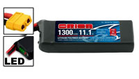 Team Orion Racing Drones LiPo Battery 11.1V 1300mAh 75C XT60 (  )