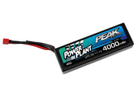 Peak Racing Power Plant LiPo 11.1V 4000mAh 45C Hard Case Deans Plug (  )