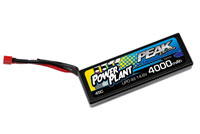 Peak Racing Power Plant LiPo 14.8V 4000mAh 45C Hard Case Deans Plug (  )