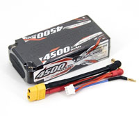 Sunpadow LiPo Battery 2S2P 7.4V 4500mAh 40C/80C XT60 Short Hardcase (  )