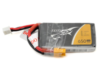 GensAce Tattu 2S1P LiPo 7.4V 650mAh Battery 75C XT30 (  )