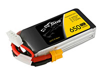 GensAce Tattu 3S1P LiPo 11.1V 650mAh Battery 75C XT30 (  )