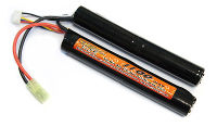 VBPower Airsoft Battery Nunchuck LiFe 12.8V 1100mAh 15C Mini Tamiya (  )