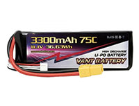 Vant LiPo Battery 3S1P 11.1V 3300mAh 75C XT60 (  )