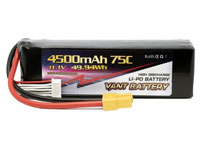 Vant LiPo Battery 3S1P 11.1V 4500mAh 75C XT60 (  )