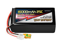 Vant LiPo Battery 6S1P 22.2V 16000mAh 25 XT90-S (  )