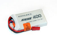 Dualsky ECO 2S1P LiPo 7.4V 400mAh 30C JST-BEC (  )