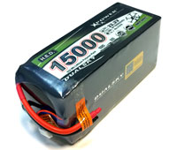 Dualsky HED Super 6S LiPo 22.2V 15000mAh 25C
