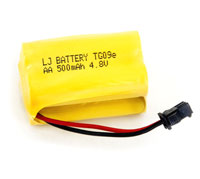 YED Battery AA NiCd 4.8V 500mAh (  )