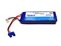 Spard LiPo Battery 2S1P 7.4V 2800mAh 15C EC2 (������� ��� ����������)