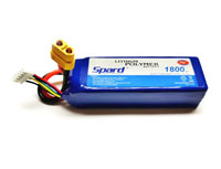 Spard LiPo Battery 4S1P 14.8V 1800mAh 75C XT60 (  )