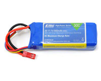 E-Flite 3S LiPo 800mAh 11.1V 30C (  )