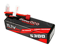 GensAce LiPo 11.1V 5300mAh 60C HardCase T-Plug (  )