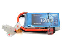 GensAce LiPo Battery 2s1p 7.4V 1300mAh 25C T-Plug (  )