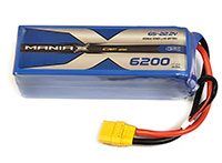 ManiaX eXpert LiPo Battery 6S 22.2V 6200mAh 45C XT90 (нажмите для увеличения)