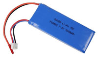 WLToys V323 LiPo Battery 7.4V 1600mAh 15C JST Plug (  )
