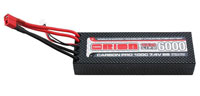 Orion Carbon Pro LiPo 7.4V 6000mAh 100C Deans Plug (  )