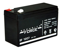 Security Force SF1207 AGM VRLA Battery 12V 7Ah (нажмите для увеличения)