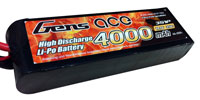 GensAce LiPo 11.1V 3S 4000mAh 25C TRX (  )