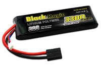 Black Magic 2S LiPo Battery 7.4V 3300mAh 30C with Traxxas Connector (нажмите для увеличения)