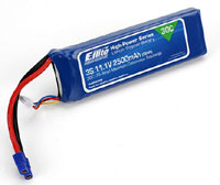 E-Flite 3S LiPo 11.1V 2500mAh 30C (  )