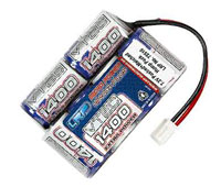 LRP VTEC 2/3A 1400EP NiMh 7,2V 1400mAh Race Hump Pack