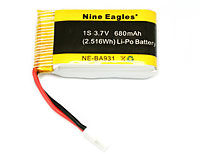 Nine Eagles NE-BA931 Battery LiPo 3.7V 680mAh 318A