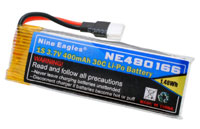 Nine Eagles Battery LiPo 3.7V 400mAh 30C NE126A (  )