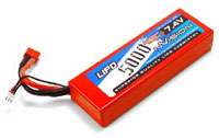 nVision Hard Case LiPo 7.4V 5000mAh 45C Deans Plug (  )