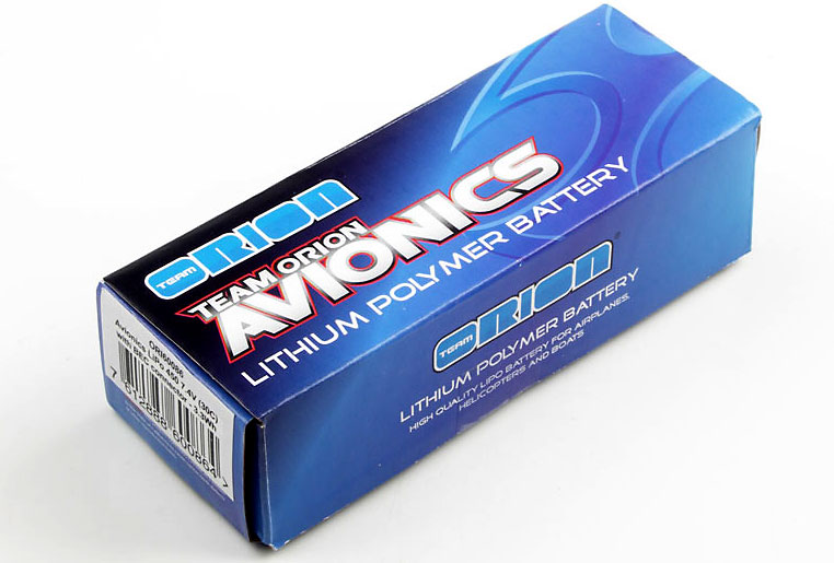 Аккумулятор Team Orion Avionics LiPo 2S 7.4V 450mAh 30C with Bec Plug (ORI60086) (нажмите для увеличения) Аккумулятор Team Orion Avionics LiPo 2S 7.4V 450mAh 30C with Bec Plug (ORI60086) (нажмите для увеличения)