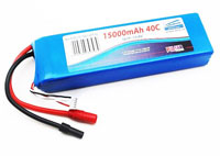 Pulsar 4S1P LiPo Battery 14.8V 15000mAh 40C AS150 (  )