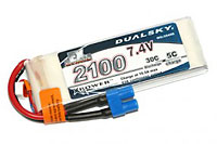 Dualsky EX 2S1P LiPo 7.4V 2100mAh 30C (  )